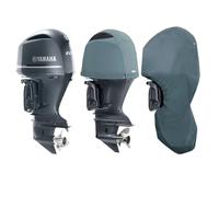 Oceansouth + Combo de cubierta completa y ventilada personalizada + "para"/"compatible con"/"compatible con"/"diseñado para" + Yamaha Outboard + F225F-F300B V6 4.2L (de 2010 a 2020) + Longitud de la
