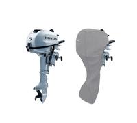 Oceansouth Motor fueraborda Cubierta Completa para Honda (BF4, BF5, BF6 (2016>) 508mm (20"))