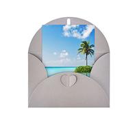 OCELIO Beautiful Island In The Sea - Tarjetas de felicitación para todas las ocasiones, tarjetas de aniversario, tarjetas de agradecimiento, tarjetas de boda, tarjetas de amistad, tarjetas de regalo