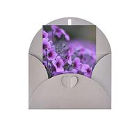 OCELIO Ramo de lavanda para todas las ocasiones, tarjetas de felicitación, tarjetas de aniversario, tarjetas de agradecimiento, tarjetas de boda, tarjetas de amistad, tarjetas de regalo