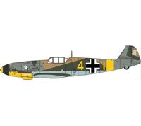 Ocford Diecast- Messerschmitt BF 109F-4/Trop-104-victory Ace Eberhard Von Boremski, 81AC114S