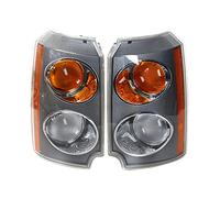 OCHAOS Luz De Esquina De Señal De Giro, Cubierta De Lámpara Lateral para Land para Rover para Range para Rover L322 2003 2004 2005, Indicador Delantero De Coche Piloto Trasero Coche (Color : 1pair)