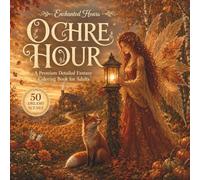 Ochre Hour: A Premium Detailed Fantasy Coloring Book for Adults with 50 Intricate Dreamy Scenes of an Autumn Fairy Waking Harvest Woodlands, Lighting ... the Season's Golden Hour (Enchanted Hours)