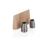 OCHSENKOPF Kit de montaje, Cuña para hachas, 3 piezas (2 cuñas circulares y 1 cuña de madera), Herramienta forestal, OX E-123-0100