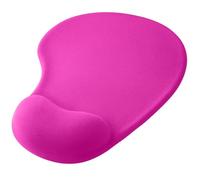 OcioDual Alfombrilla ratón Reposamuñecas Fucsia, Alfombra Raton Ordenador con Apoyo de Gel, Tapete Escritorio Mouse Pad Almohadilla Raton Ergonomica con Base de Goma Antideslizante