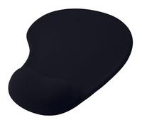 OcioDual Alfombrilla ratón Reposamuñecas Negra, Alfombra Raton Ordenador con Apoyo de Gel, Tapete Escritorio Mouse Pad Almohadilla Raton Ergonomica con Base de Goma Antideslizante