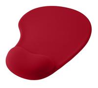 OcioDual Alfombrilla ratón Reposamuñecas Rojo, Alfombra Raton Ordenador con Apoyo de Gel, Tapete Escritorio Mouse Pad Almohadilla Raton Ergonomica con Base de Goma Antideslizante