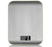 OcioDual Bascula Cocina Digital, Balanza de Cocina de Acero Inoxidable, Bascula Comida, Balança Alimentar, Balanca Cozinha, Balança de Precisão Digital, 5 kg/ 11 lbs, Pesa Comida, Kitchen