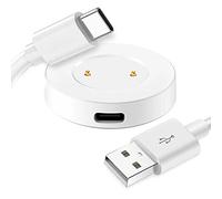 OcioDual Cable USB 80 cm + cargador 2 pines, blanco, compatible con Huawei Watch GT/2/2E Honor Watch Magic/2