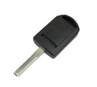 OcioDual Carcasa de 2 Botones Compatible con Opel Corsa Combo Meriva Tigra, Funda de Reemplazo para Llave Mando a Distancia Coche con Espadín Virgen, Cubierta Rígida