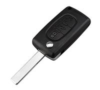 OcioDual Carcasa Llave Mando de 3 Botones Maletero, CE0536 con Espadín HU83, Funda Compatible con Peugeot 206 207 306 307 308 407 607 806, Compatible con Citroen C2 C3 C4 C5 C6