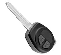 OcioDual Carcasa Mando Coche de 2 Botones Compatible con Suzuki Vitara Swift Ignis SX4 Liana Alto, Funda de Reemplazo para Llave Mando a Distancia Moto con Espadín Virgen, Cubierta Rígida