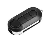 OcioDual Carcasa Plegable de 3 Botones Compatible con Fiat 500 Punto Panda Doblò Fiorino Stilo Lancia Citroen Peugeot, Funda de Reemplazo para Llave Mando a Distancia Coche Espadín, Cubierta
