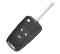 OcioDual Carcasa Plegable de 3 Botones Compatible con Opel Astra Insignia Zafira, Funda de Reemplazo para Llave Mando a Distancia Coche con Espadín Virgen, Hueco para Logotipo, Cubierta Rígida