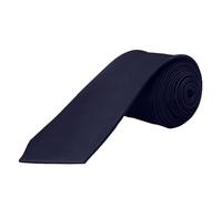 OcioDual Corbata Azul Oscuro Hombre, Corbatas de Hombre Modernas, Corbata Lisa Elegante para Traje de Boda, Negocios, Celebraciones, Eventos, Fiestas, Gravatas Hommes, Corbatas Estrechas