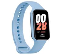 OcioDual Correa de Recambio Compatible con Xiaomi Smart Band 8 Active/Redmi Smart Band 2, de Color Azul Celeste, Pulsera de Repuesto de Silicona Suave Flexible Sport Goma Transpirable