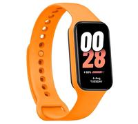 OcioDual Correa de Recambio Compatible con Xiaomi Smart Band 8 Active/Redmi Smart Band 2, de Color Naranja, Pulsera de Repuesto de Silicona Suave Flexible Sport Goma Transpirable