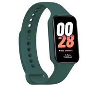 OcioDual Correa de Recambio Compatible con Xiaomi Smart Band 8 Active/Redmi Smart Band 2, de Color Verde Oscuro, Pulsera de Repuesto de Silicona Suave Flexible Sport Goma Transpirable