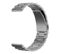 OcioDual Correa Metálica de Acero Inoxidable 20mm Para Reloj Inteligente - Color Gris - Pulsera Universal de Liberación Rápida Para Hombre y Mujer