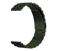 OcioDual Correa Reloj Correa Metálica Acero Inoxidable Color Verde Militar 20mm Correa Reloj Inteligente Reloj Hombre Smartwatch Mujer Pulsera Hombre Reloj Mujer Pulseras Universales