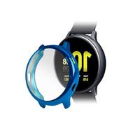 OcioDual Funda Protectora de TPU Color Azul Electrico Compatible con Galaxy Watch Active 2 (44mm), Carcasa de Protección Anticaídas, Antiarañazos