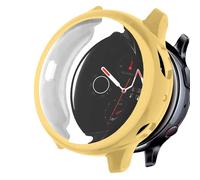OcioDual Funda Protectora de TPU Color Dorado Compatible con Galaxy Watch Active 2 (40mm), Carcasa de Protección Anticaídas, Antiarañazos