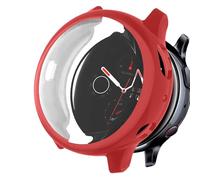 OcioDual Funda Protectora de TPU Color Rojo Compatible con Galaxy Watch Active 2 (44mm), Carcasa de Protección Anticaídas, Antiarañazos
