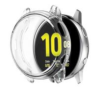 OcioDual Funda Protectora de TPU Color Transparente Compatible con Galaxy Watch Active 2 (40mm), Carcasa de Protección Anticaídas, Antiarañazos