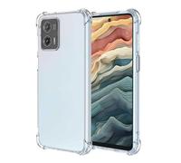 OcioDual Funda Protectora de TPU para Motorola Moto G53 5G, Carcasa de Protección Transparente con Esquinas Reforzadas, Protección para la Cámara Trasera, Flexible en Silicona Gel