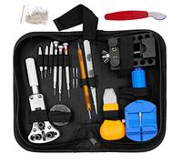 OcioDual Herramientas Relojero Profesional, Kit Relojero Profesional Completo, Kit de 13 Herramientas 144 Piezas para Quitar Eslabones Reloj, Cambiar Pilas, Abridor de Tapas, Estuche Reloj