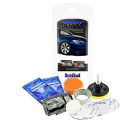 OcioDual Kit Profesional de Pulido Faros Autos Resturacion Lija Esponja Pulimento Reparacion Restauracion para Coche Automovil