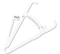 OcioDual Medidor de Grasa Corporal Blanco Calibrador Calibre Adipómetro Lipocalibre Medidora IMC Manual Alta Precisión Pinza