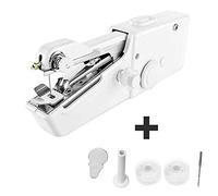 OcioDual Mini Máquina de Coser Manual Portátil Herramienta de Puntada Rápida para Cortina Ropa Tela