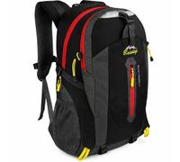 OcioDual Mochila Senderismo 30 Litros Negra, Mochila Trekking, Montaña