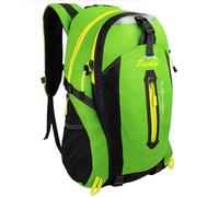 OcioDual Mochila Senderismo 30L, Mochila Trekking Multifuncional, Ligera, Impermeable, Plegable, Mochilas Montaña para Camping, Acampada, Escalada, Marcha Nórdica (Verde)