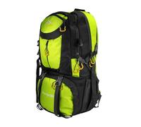 OcioDual Mochila Senderismo 50 Litros, Mochila Trekking, Montaña y Camino de Santiago, Multifuncional, Ligera, Mochilas Hombre para Camping, Acampada, Marcha Nórdica, Supervivencia, Verde