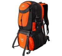 OcioDual Mochila Senderismo 50L, Mochila Trekking Multifuncional, Ligera, Impermeable, Plegable, Mochilas Montaña para Camping, Acampada, Escalada, Marcha Nórdica