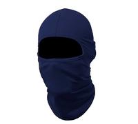 OcioDual Pasamontañas Elástico de Color Azul Marino para Esquí, Moto, Motocicleta, Ciclismo, Senderismo, Máscara Protectora Suave, Balaclava Delgada, Bufanda Ligera