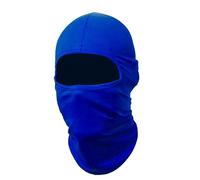 OcioDual Pasamontañas Elástico de Color Azul para Esquí, Moto, Motocicleta, Ciclismo, Senderismo, Máscara Protectora Suave, Balaclava Delgada, Bufanda Ligera