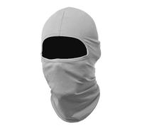 OcioDual Pasamontañas Elástico de Color Gris Claro para Esquí, Moto, Motocicleta, Ciclismo, Senderismo, Máscara Protectora Suave, Balaclava Delgada, Bufanda Ligera