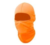 OcioDual Pasamontañas Elástico de Color Naranja para Esquí, Moto, Motocicleta, Ciclismo, Senderismo, Máscara Protectora Suave, Balaclava Delgada, Bufanda Ligera