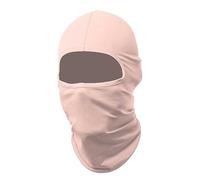 OcioDual Pasamontañas Elástico de Color Rosa Claro para Esquí, Moto, Motocicleta, Ciclismo, Senderismo, Máscara Protectora Suave, Balaclava Delgada, Bufanda Ligera