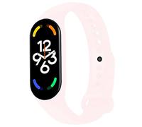 OcioDual Pulsera de Recambio Silicona, Rosa Oficial, Compatible con Xiaomi Band 7 6 5, Compatible con Amazfit Band 5, Correa Repuesto Brazalete Goma Suave Flexible