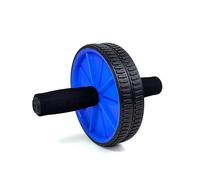 OcioDual Rueda Abdominal, Rodillo Abdominales, Rueda Abdominales con Mango, Ejercicio en Casa, Gym en Casa, Core, Flexibilidad y Fuerza, Roller Gimnasio en Casa, Rodillo Abdominal, Azul