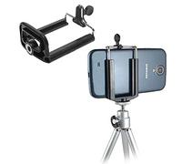 OcioDual Soporte 1/4 Movil Camara Universal Extensible para Tripode Adaptador Monopod Adapter Negro para Samsung Xiaomi Huawei