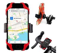 OcioDual Soporte de Bicicleta Moto Bici Bike Manillar Extensible para Movil Goma Sujecion