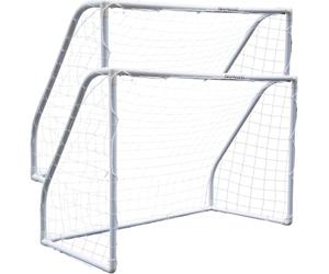 Ociotrends- 2 Sets Porterías Plegables con Anclajes 180X91X120 180 X 91 X 120 Cm. (1)