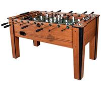 DEVESSPORT Futbolín Semi Profesional MDF | Modelo Clásico con Retorno de Bolas y Gran Estabilidad