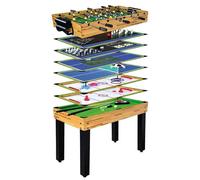 Ociotrends Mesa Multijuegos de Madera 12 en 1 MDF 124x61x81 cm