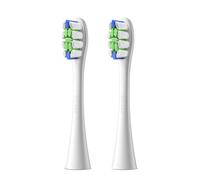 Oclean Recambios Cepillos Professional Clean W02, Adpto para todos oclean cepillos eléctricos para adultos, Cerdas DuPont™ certificadas por la FDA, Cabezal del cepillo en forma de W, 2 Piezas, Blanco